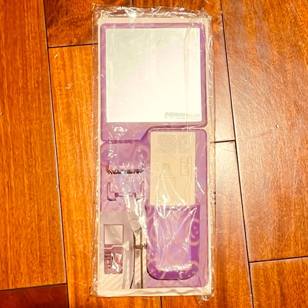 Purple Bath Accessory Set